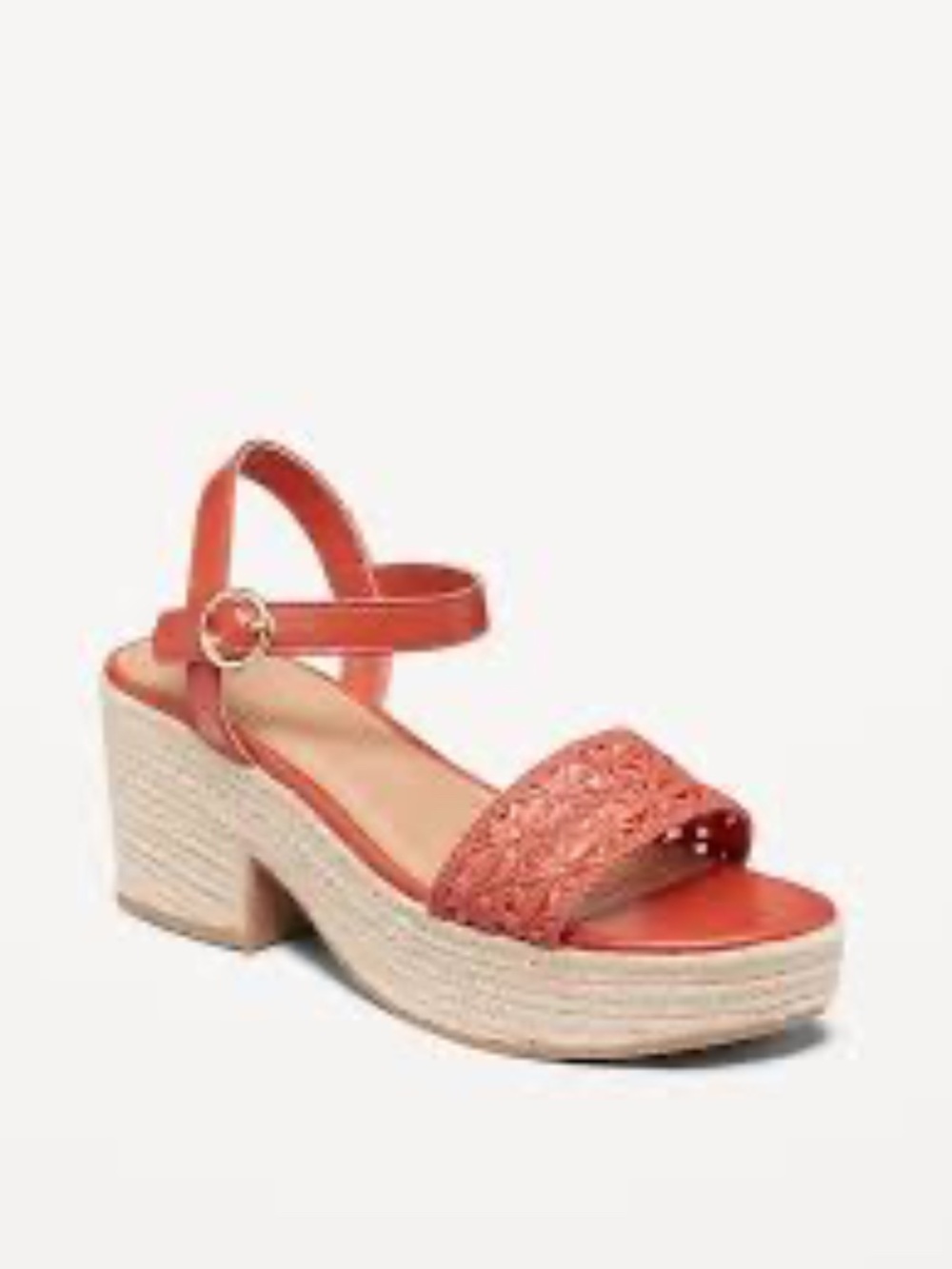 LOOK!! NWT-Old Navy Espadrille Platform Sandals NWT-Size 7
